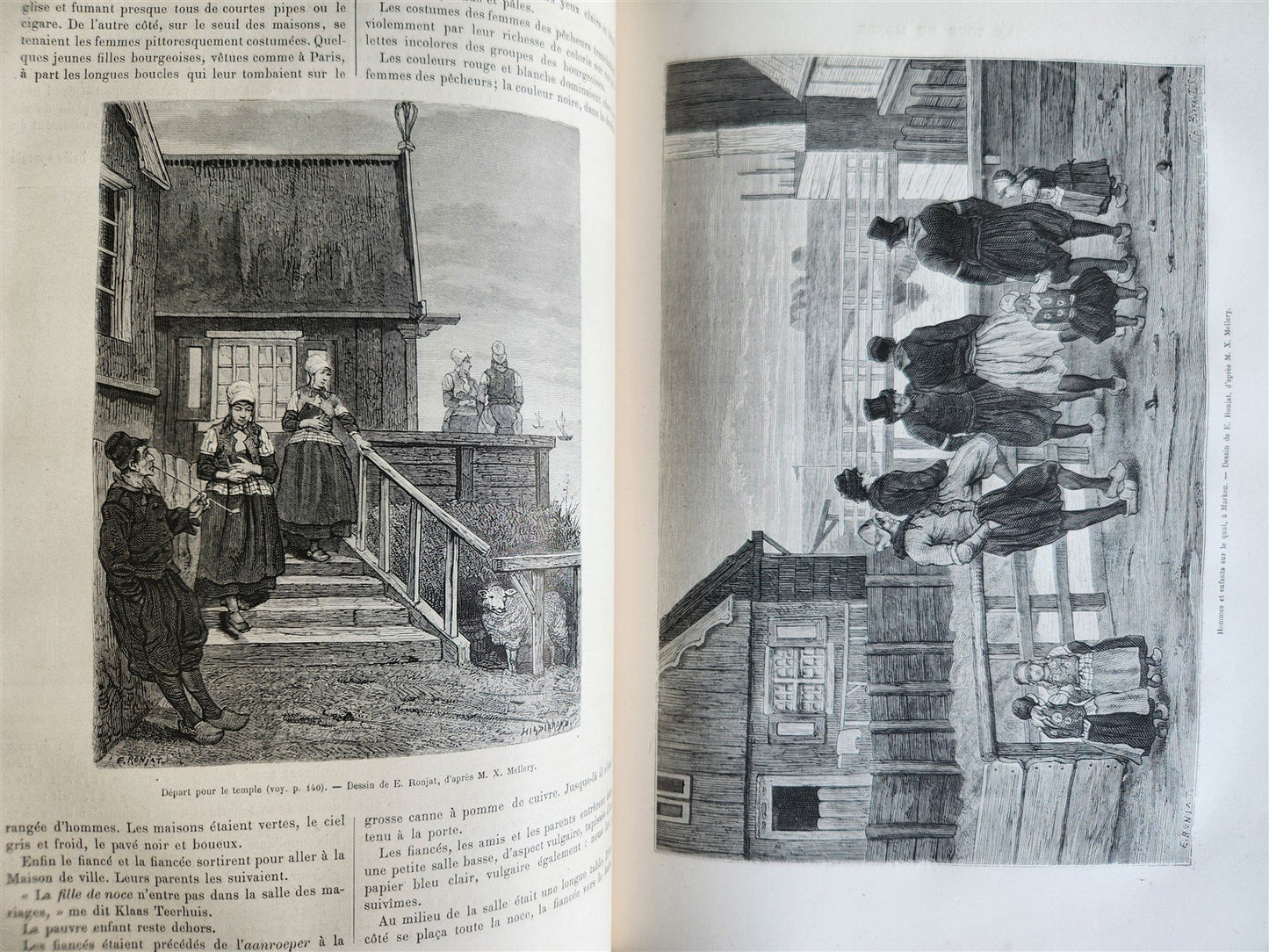 1880 HISTORY of VOYAGES ILLUSTRATED antique SYRIA AUSTRALIA LAOS VIETNAM PANAMA