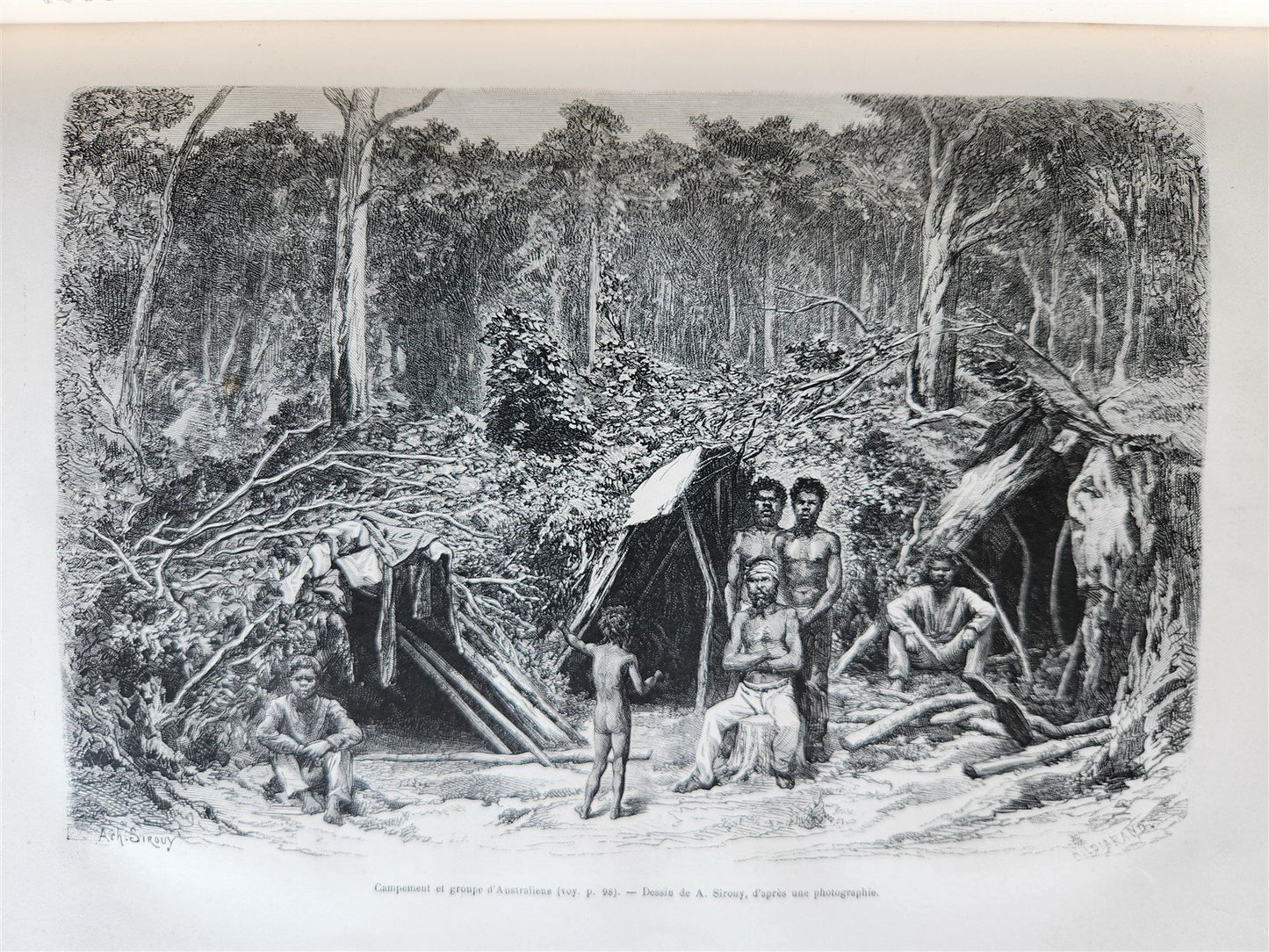 1880 HISTORY of VOYAGES ILLUSTRATED antique SYRIA AUSTRALIA LAOS VIETNAM PANAMA