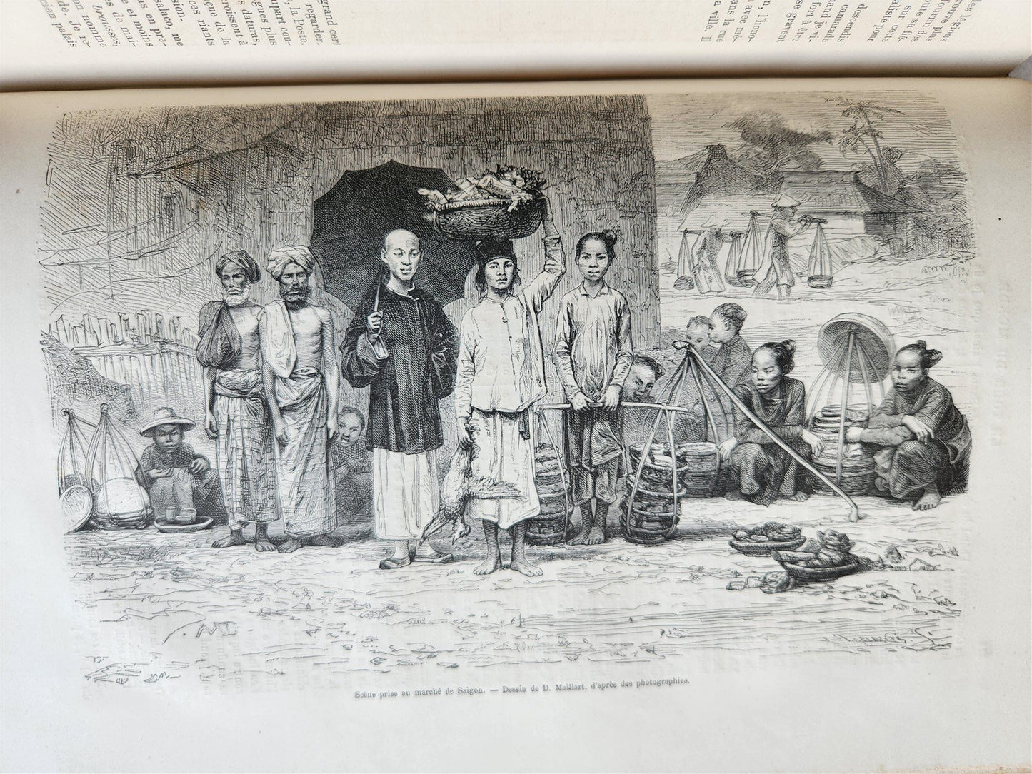 1875 HISTORY of VOYAGES ILLUSTRATED antique AFRICA TAIWAN AUSTRALIA VIETNAM