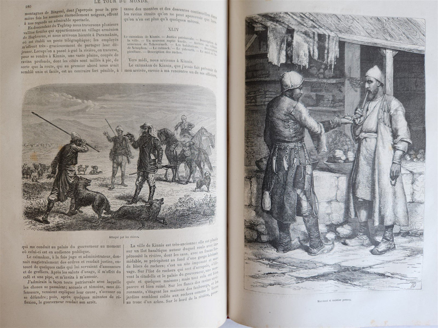 1875 HISTORY of VOYAGES ILLUSTRATED antique AFRICA TAIWAN AUSTRALIA VIETNAM