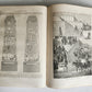1863 HISTORY VOYAGES ILLUSTRATED antique CENTRAL ASIA SYRIA AFRICA ASSYRIA WIEN