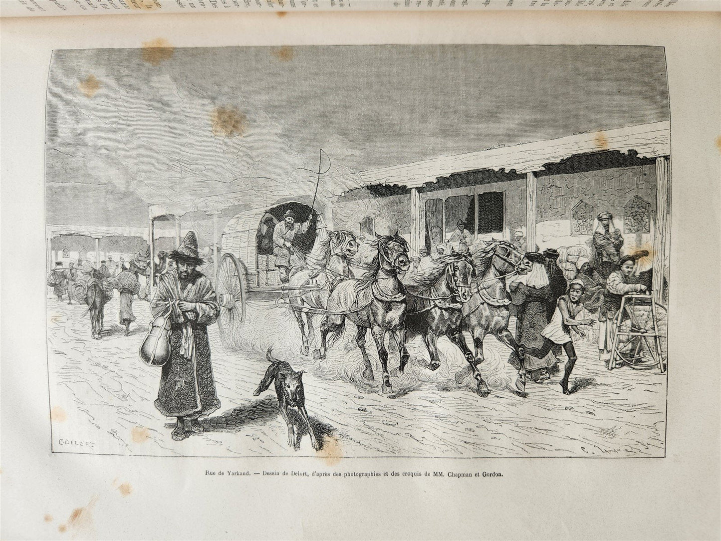 1878 HISTORY VOYAGES ILLUSTRATED antique TURKESTAN RUSSIA PERU VIETNAM S.AMERICA