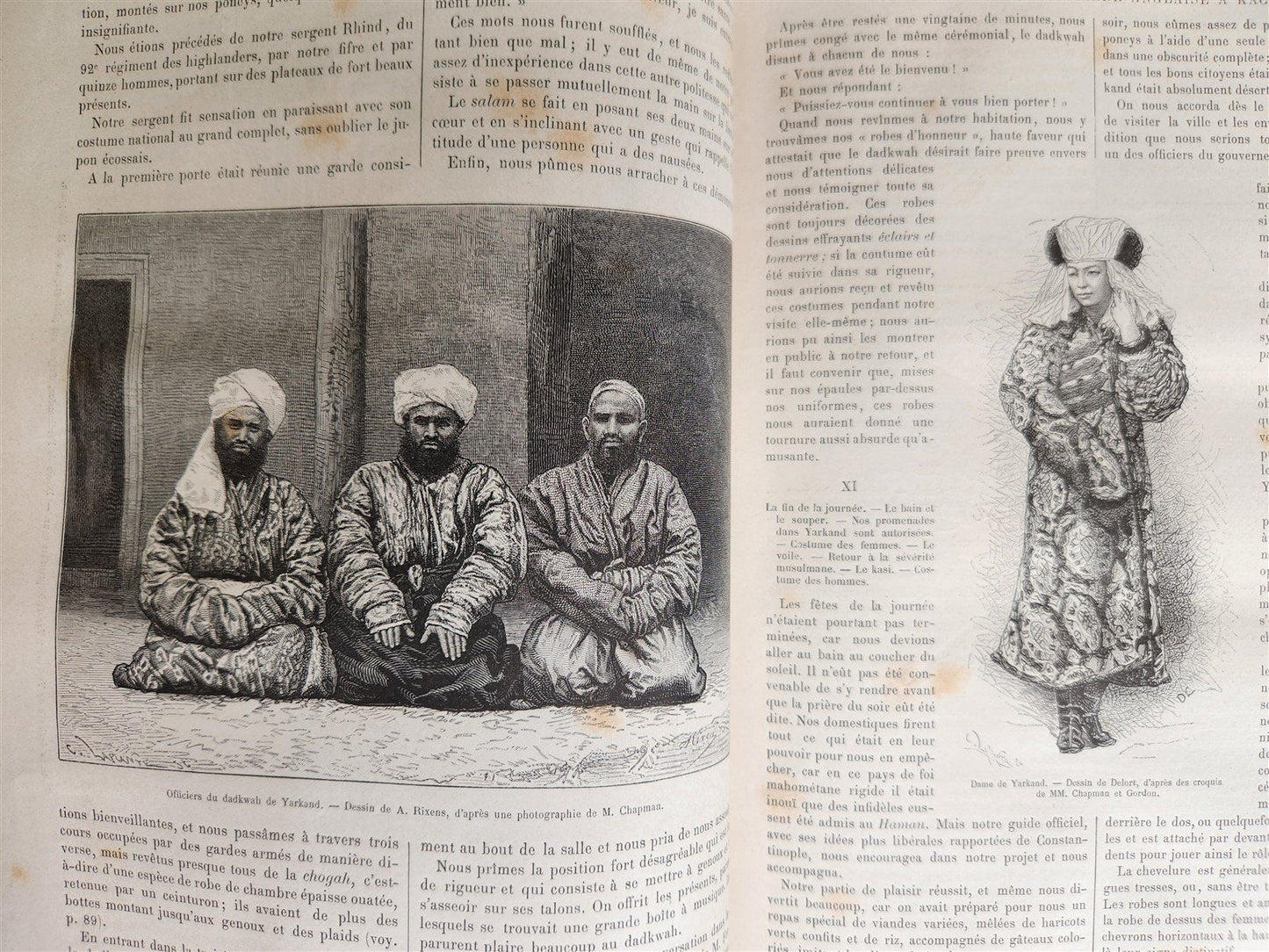 1878 HISTORY VOYAGES ILLUSTRATED antique TURKESTAN RUSSIA PERU VIETNAM S.AMERICA