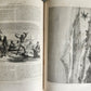 1860 HISTORY VOYAGES ILLUSTRATED antique AFRICA JAPAN USA NORTH POLE CAUCASUS