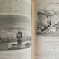 1860 HISTORY VOYAGES ILLUSTRATED antique AFRICA JAPAN USA NORTH POLE CAUCASUS