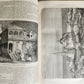 1872 HISTORY VOYAGES ILLUSTRATED antique AFRICA RUSSIA INDIA SUMATRA INDO-CHINA