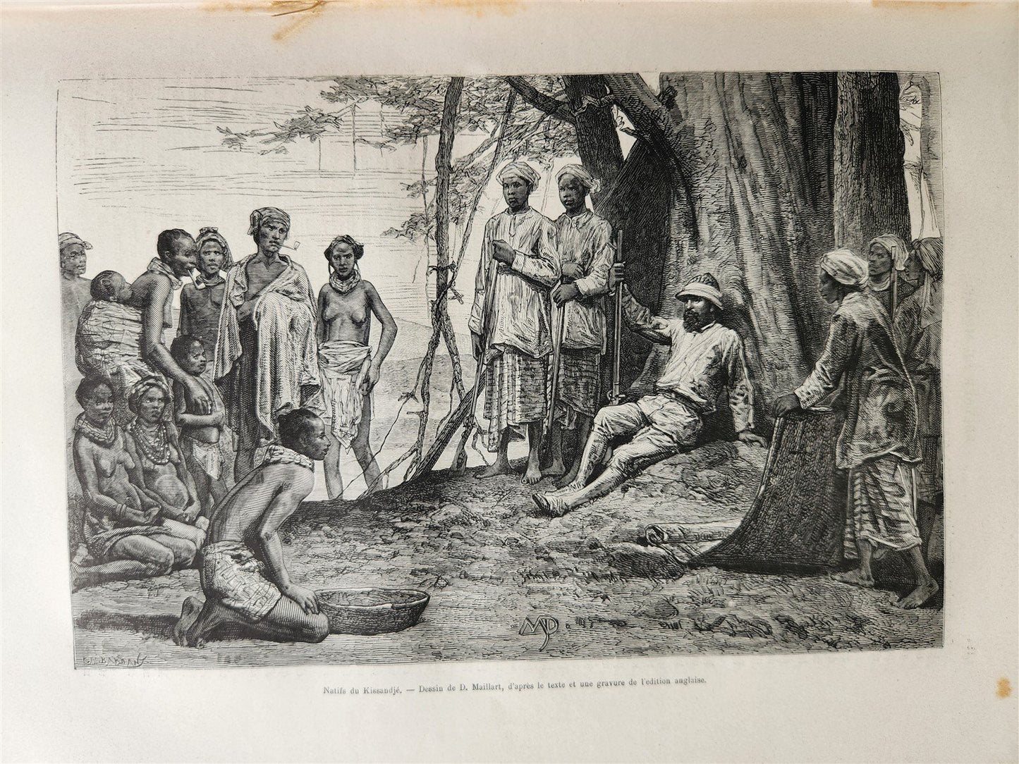 1877 HISTORY VOYAGES ILLUSTRATED antique COLOMBIA AFRICA MONGOLIA VIETNAM