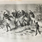 1877 HISTORY VOYAGES ILLUSTRATED antique COLOMBIA AFRICA MONGOLIA VIETNAM