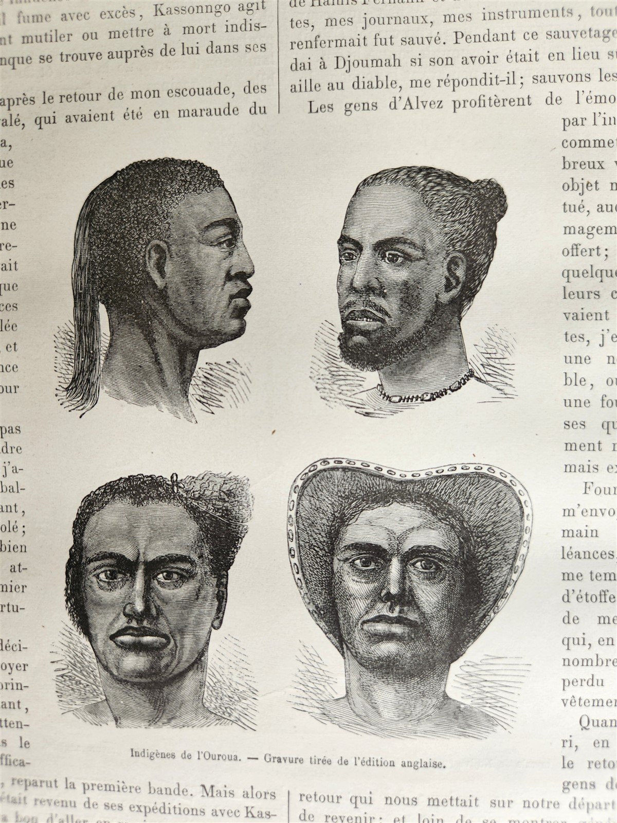 1877 HISTORY VOYAGES ILLUSTRATED antique COLOMBIA AFRICA MONGOLIA VIETNAM