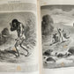 1872 HISTORY VOYAGES ILLUSTRATED antique AFRICA PERU RUSSIA CENTRAL ALPES FRANCE