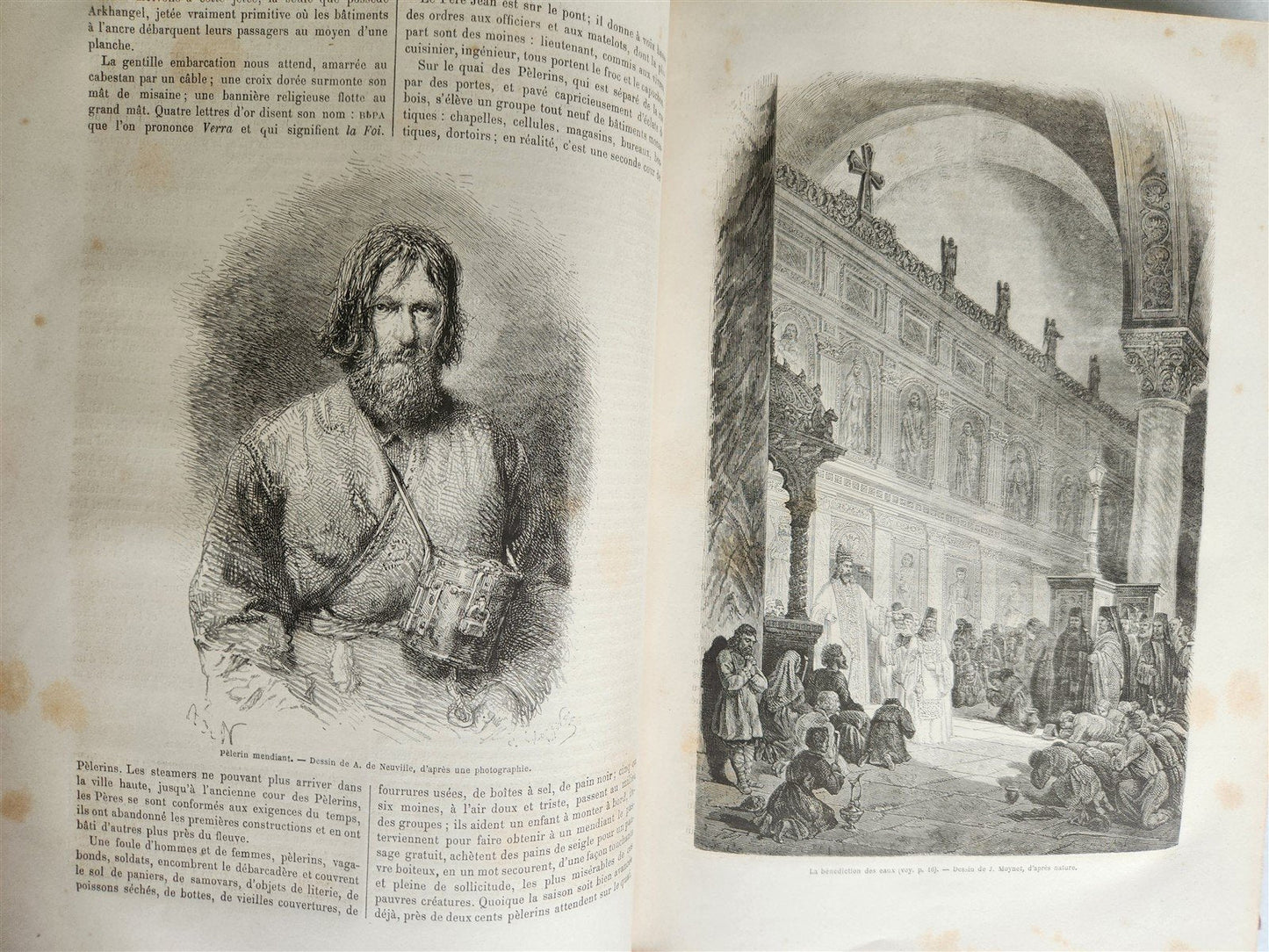 1872 HISTORY VOYAGES ILLUSTRATED antique AFRICA PERU RUSSIA CENTRAL ALPES FRANCE