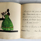 1920s POETRY ALBUM ILLUMINATED MANUSCRIPT in GERMAN antique