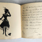 1920s POETRY ALBUM ILLUMINATED MANUSCRIPT in GERMAN antique
