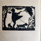 1920s POETRY ALBUM ILLUMINATED MANUSCRIPT in GERMAN antique