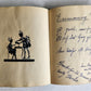 1920s POETRY ALBUM ILLUMINATED MANUSCRIPT in GERMAN antique