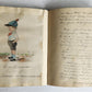 1920s POETRY ALBUM ILLUMINATED MANUSCRIPT in GERMAN antique