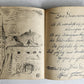 1920s POETRY ALBUM ILLUMINATED MANUSCRIPT in GERMAN antique