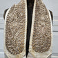 JUDAICA antique SILVER EMBROIDERY on SILK