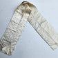 JUDAICA antique SILVER EMBROIDERY on SILK