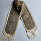 JUDAICA antique SILVER EMBROIDERY on SILK
