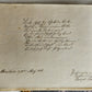 1830s UNUSUAL FAMILY REGISTER BOX BOOK SHAPE GERMAN MANUSCRIPT ARCHIVE antique