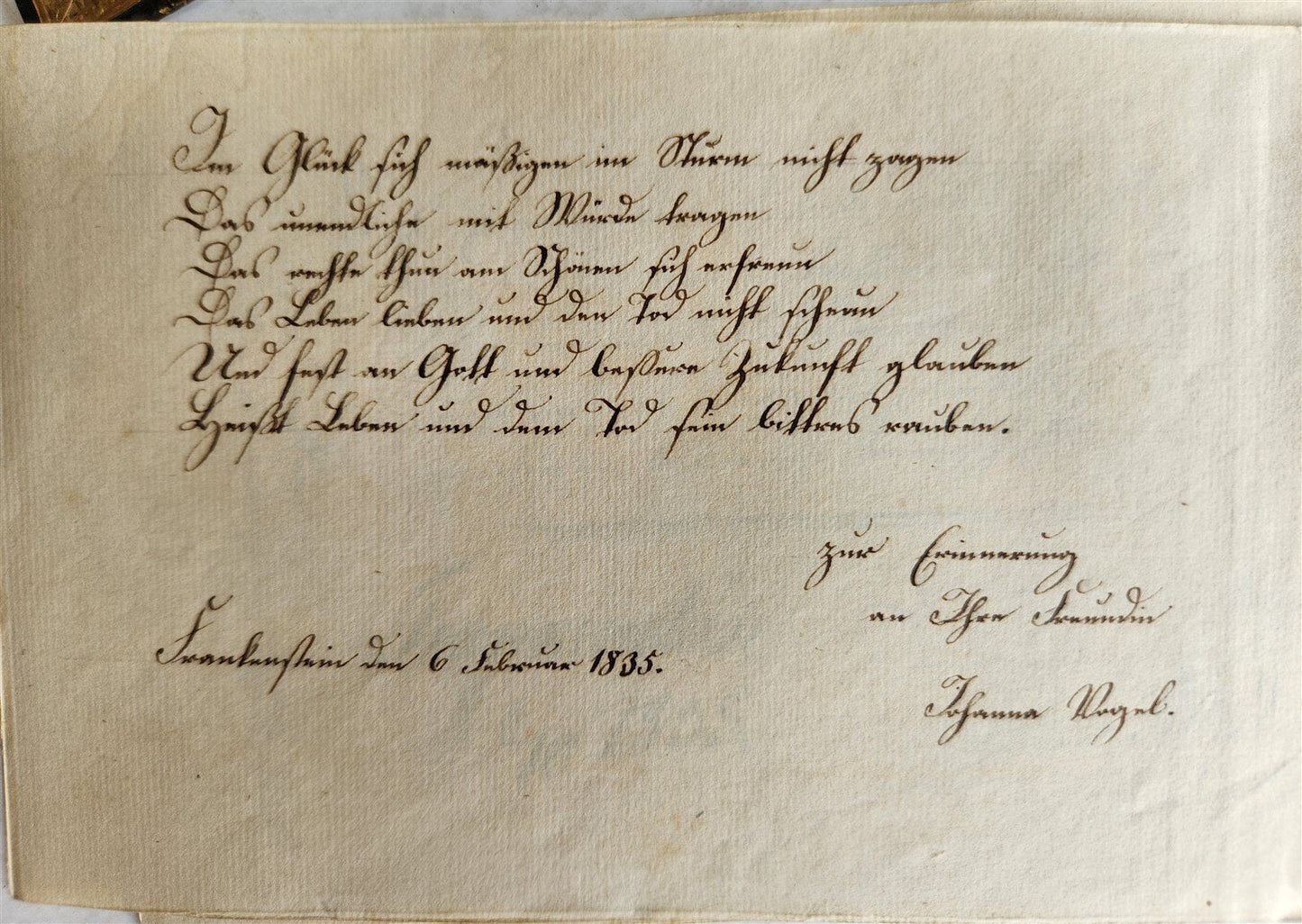 1830s UNUSUAL FAMILY REGISTER BOX BOOK SHAPE GERMAN MANUSCRIPT ARCHIVE antique