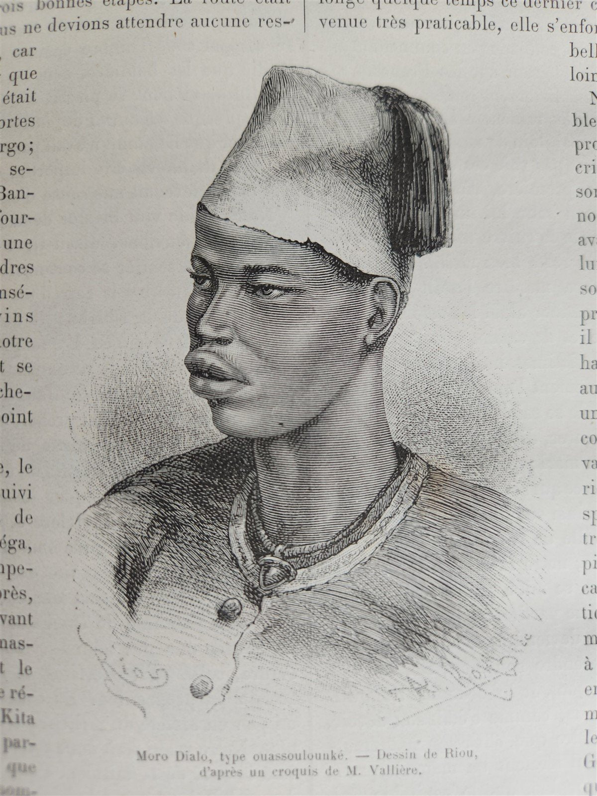 1883 HISTORY VOYAGES ILLUSTRATED antique AFRICA PERSIA RUSSIA TIBET S. AMERICA