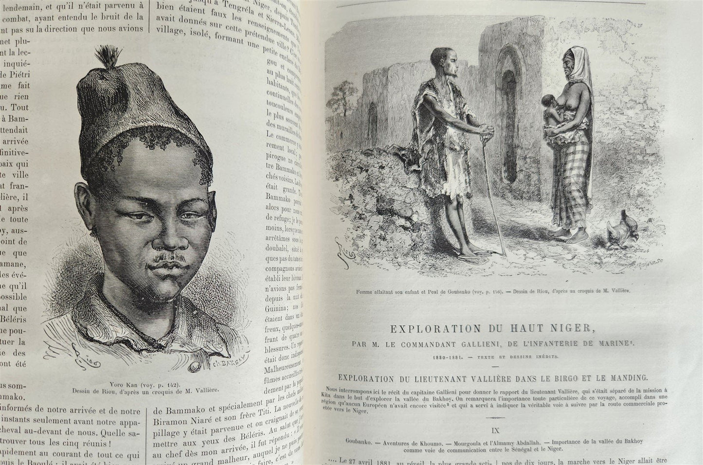 1883 HISTORY VOYAGES ILLUSTRATED antique AFRICA PERSIA RUSSIA TIBET S. AMERICA