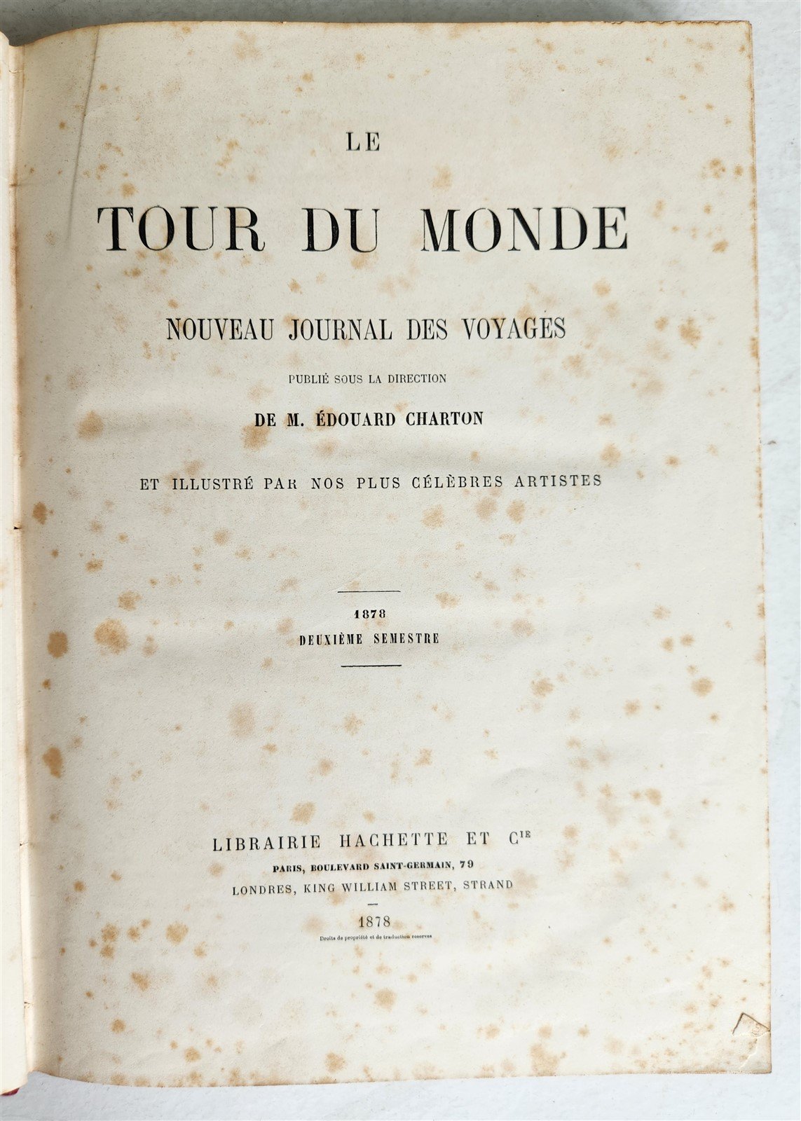 1878 HISTORY of VOYAGES ILLUSTRATED antique AFRICA CHILE NORTH POLE GREECE
