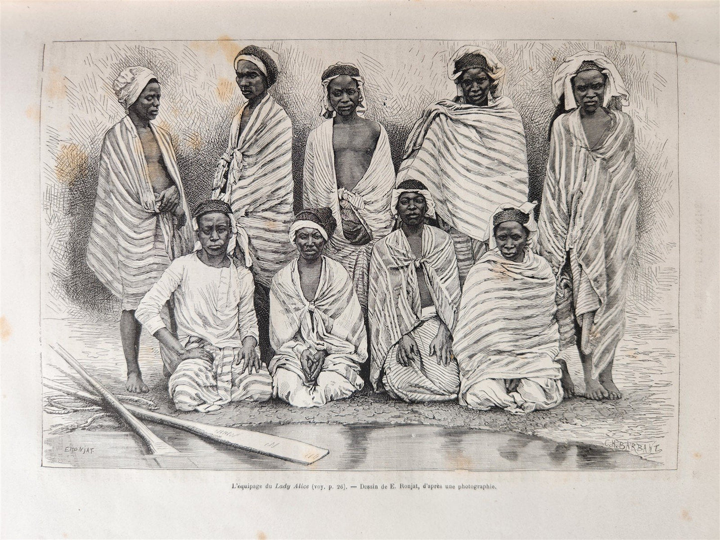 1878 HISTORY of VOYAGES ILLUSTRATED antique AFRICA CHILE NORTH POLE GREECE