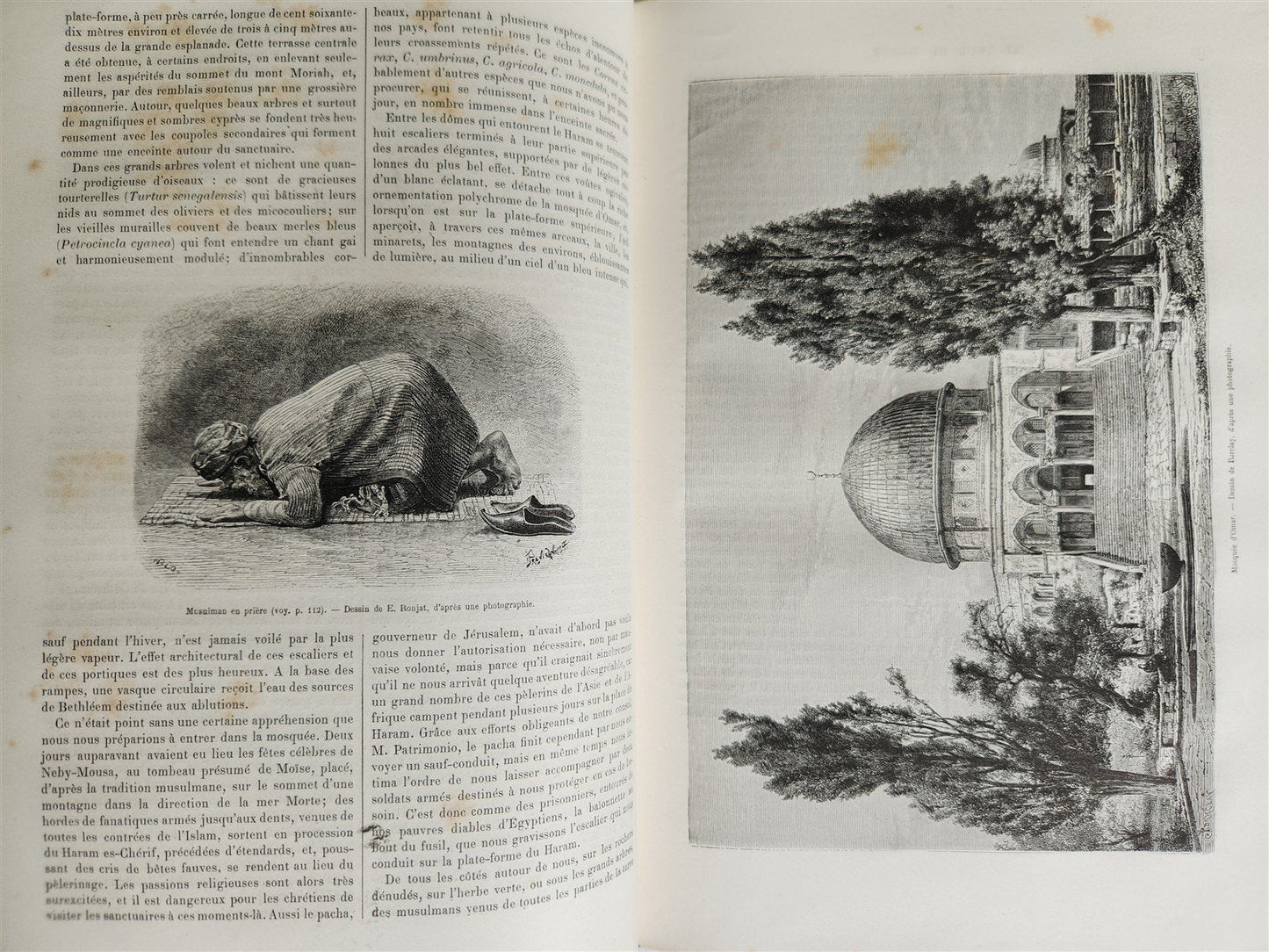 1881 HISTORY of VOYAGES ILLUSTRATED antique AFRICA USA MEXICO SYRIA GREECE