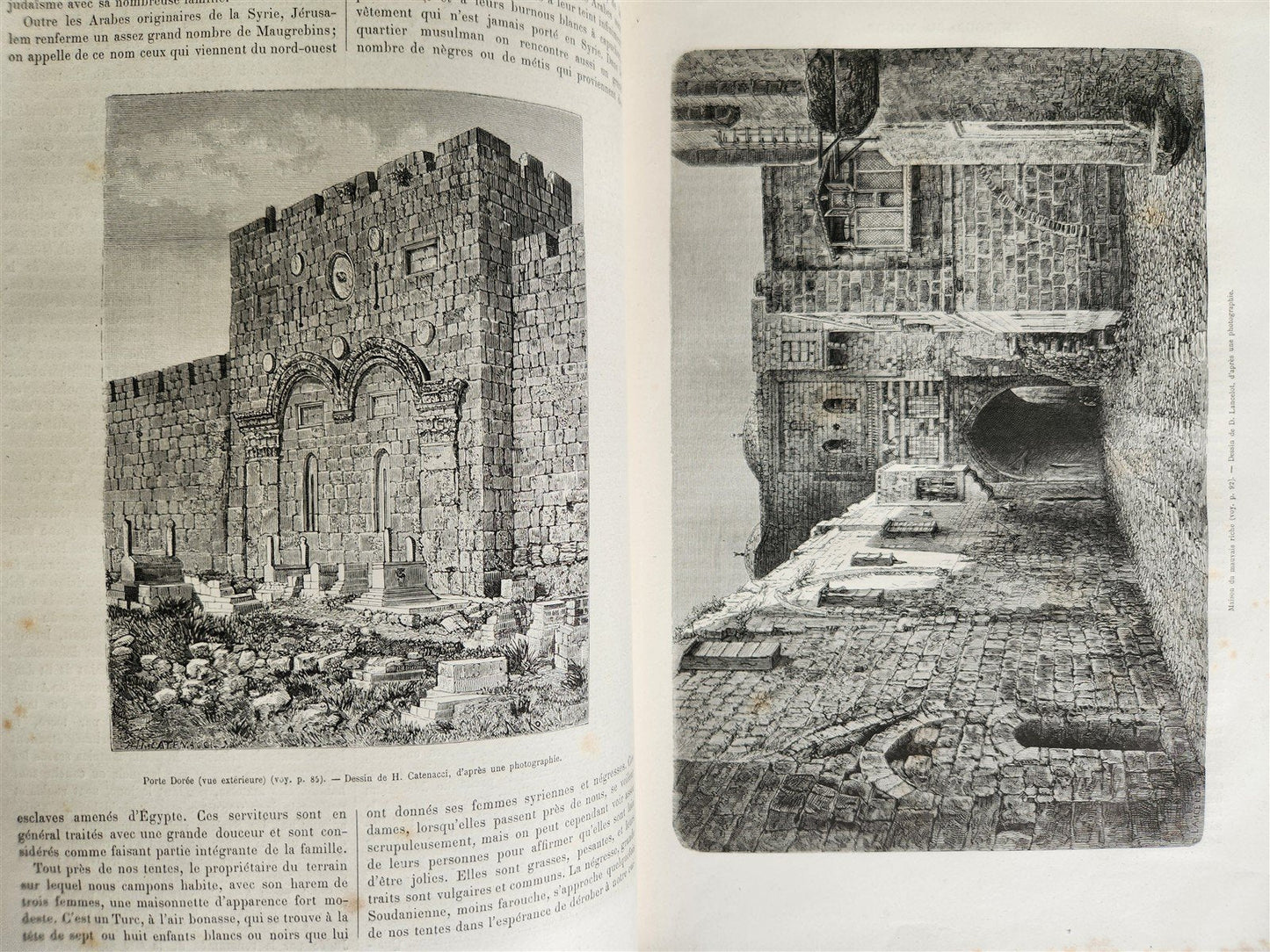 1881 HISTORY of VOYAGES ILLUSTRATED antique AFRICA USA MEXICO SYRIA GREECE