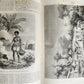 1883 HISTORY VOYAGES ILLUSTRATED antique ARMENIA AZERBAIJAN AFRICA INDIA PERSIA