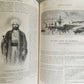 1870 HISTORY of VOYAGES ILLUSTRATED antique CROATIA BOSNIA INDIA FLORIDA AFRICA