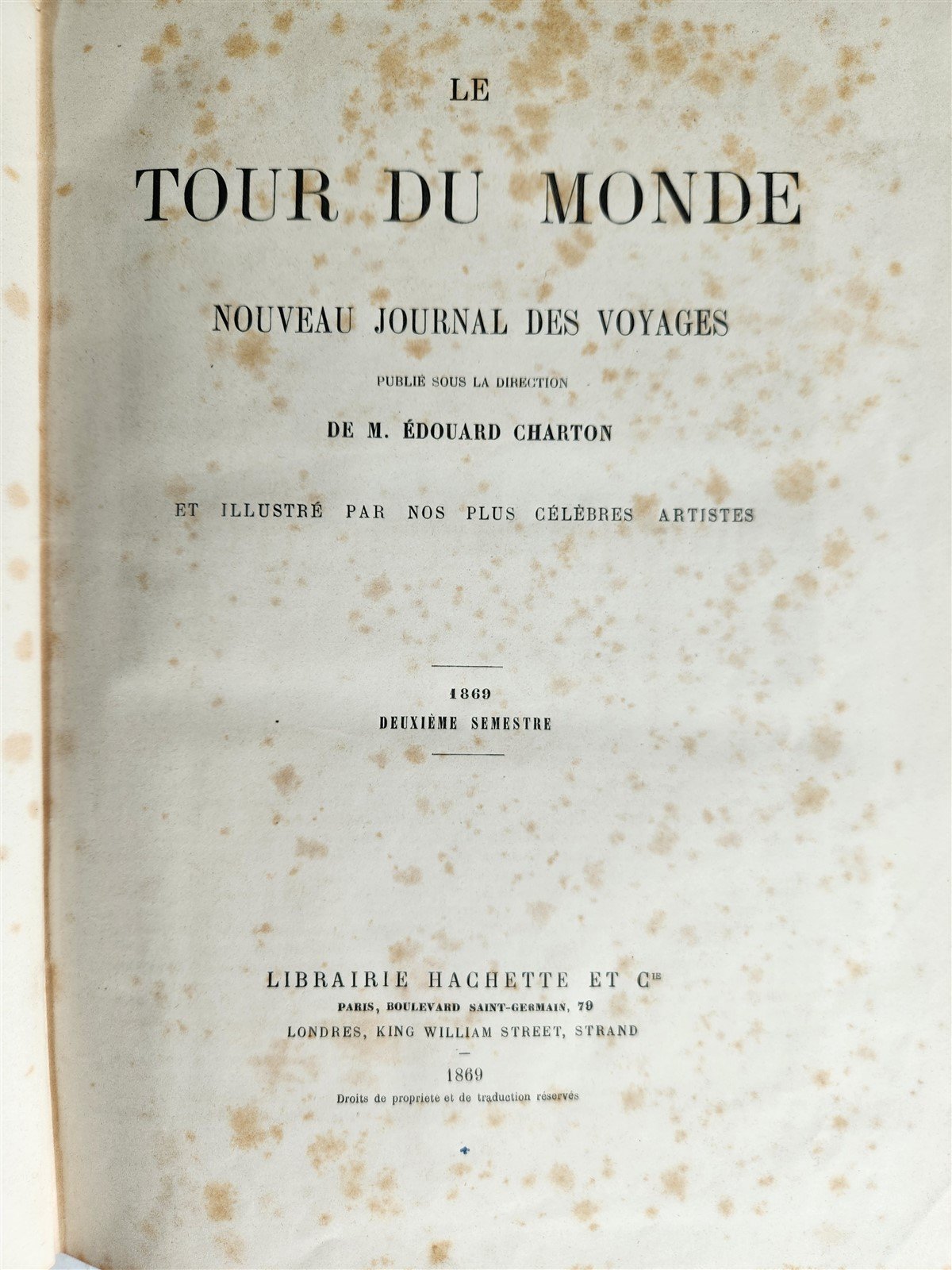 1869 HISTORY VOYAGES ILLUSTRATED antique NEW ZEALAND CEYLON SRI LANKA INDIA USA