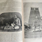 1869 HISTORY VOYAGES ILLUSTRATED antique NEW ZEALAND CEYLON SRI LANKA INDIA USA