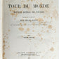 1881 HISTORY VOYAGES ILLUSTRATED antique CAUCASUS BELGIUM AFRICA FRENCH GUIANA
