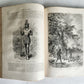 1881 HISTORY VOYAGES ILLUSTRATED antique CAUCASUS BELGIUM AFRICA FRENCH GUIANA