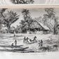 1881 HISTORY VOYAGES ILLUSTRATED antique CAUCASUS BELGIUM AFRICA FRENCH GUIANA