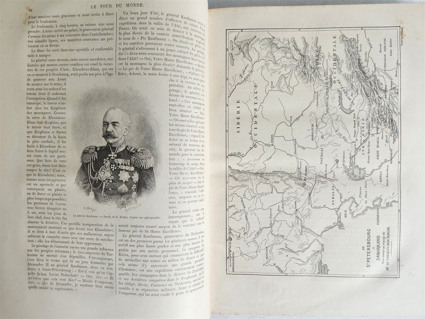 1879 HISTORY VOYAGES ILLUSTRATED antique UZBEKISTAN S.AMERICA MOROCCO NEW GUINEA