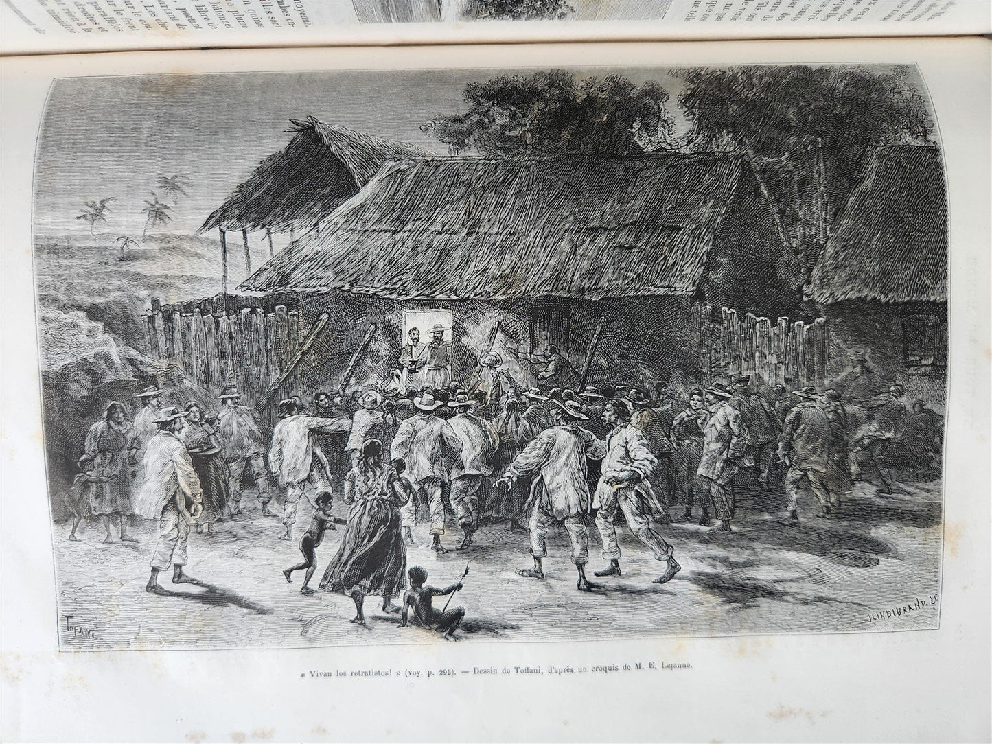 1882 HISTORY of VOYAGES ILLUSTRATED antique CAUCASUS VENEZUELA SYRIA BELGIUM