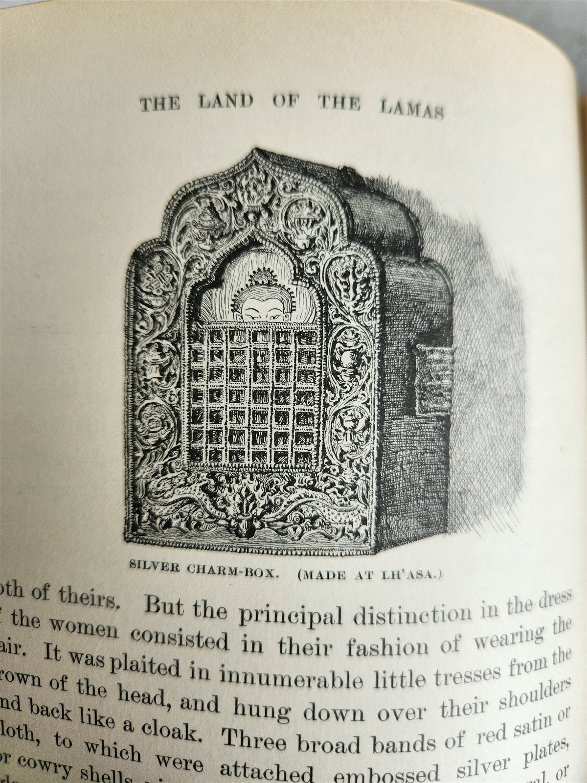 1891 LAND of LAMAS antique ILLUSTRATED Journey Through China Mongolia & Tibet