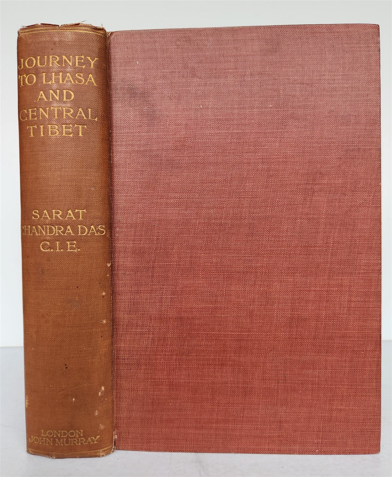 1904 JOURNEY to LHASA & CENTRAL TIBET antique ILLUSTRATED