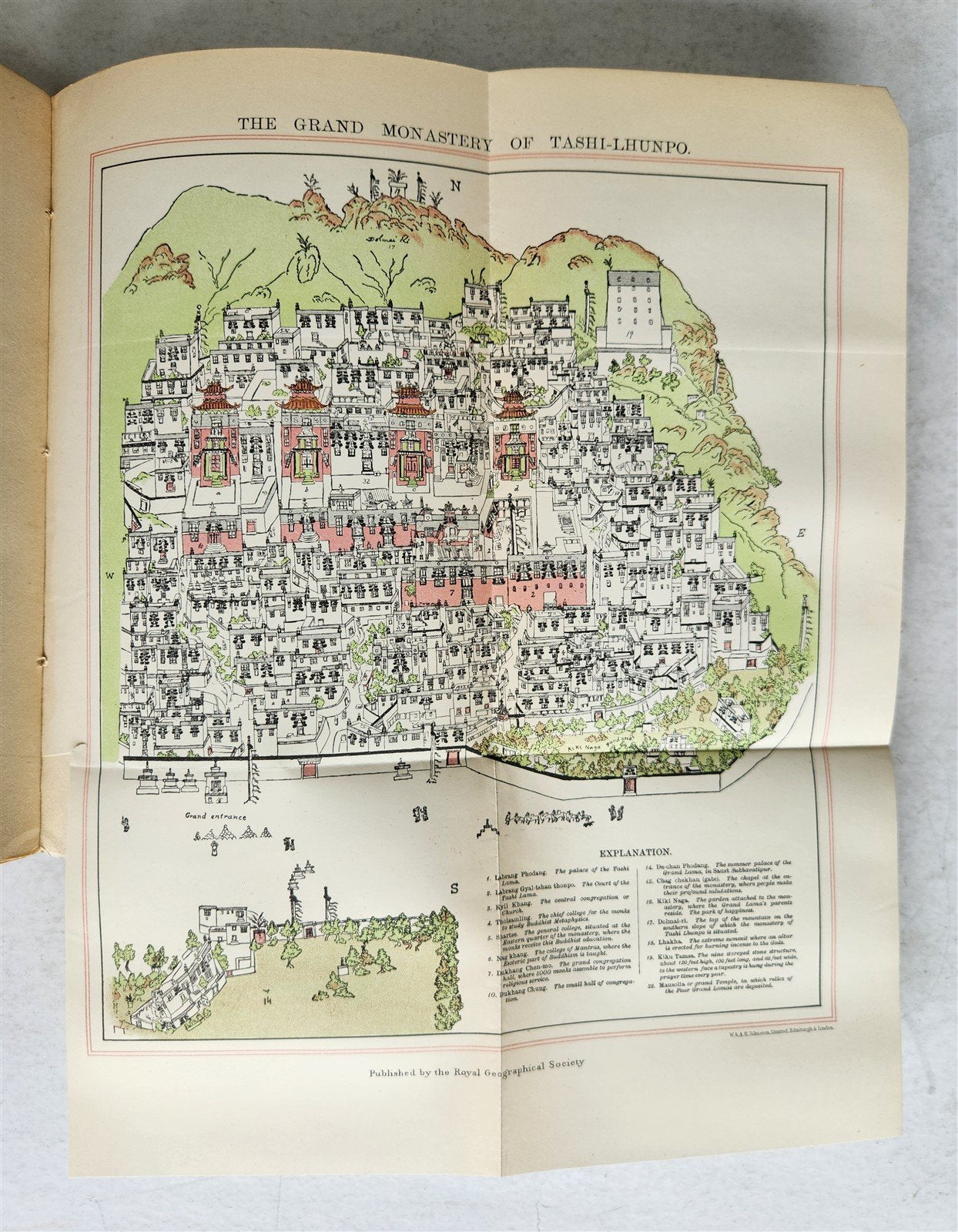 1904 JOURNEY to LHASA & CENTRAL TIBET antique ILLUSTRATED