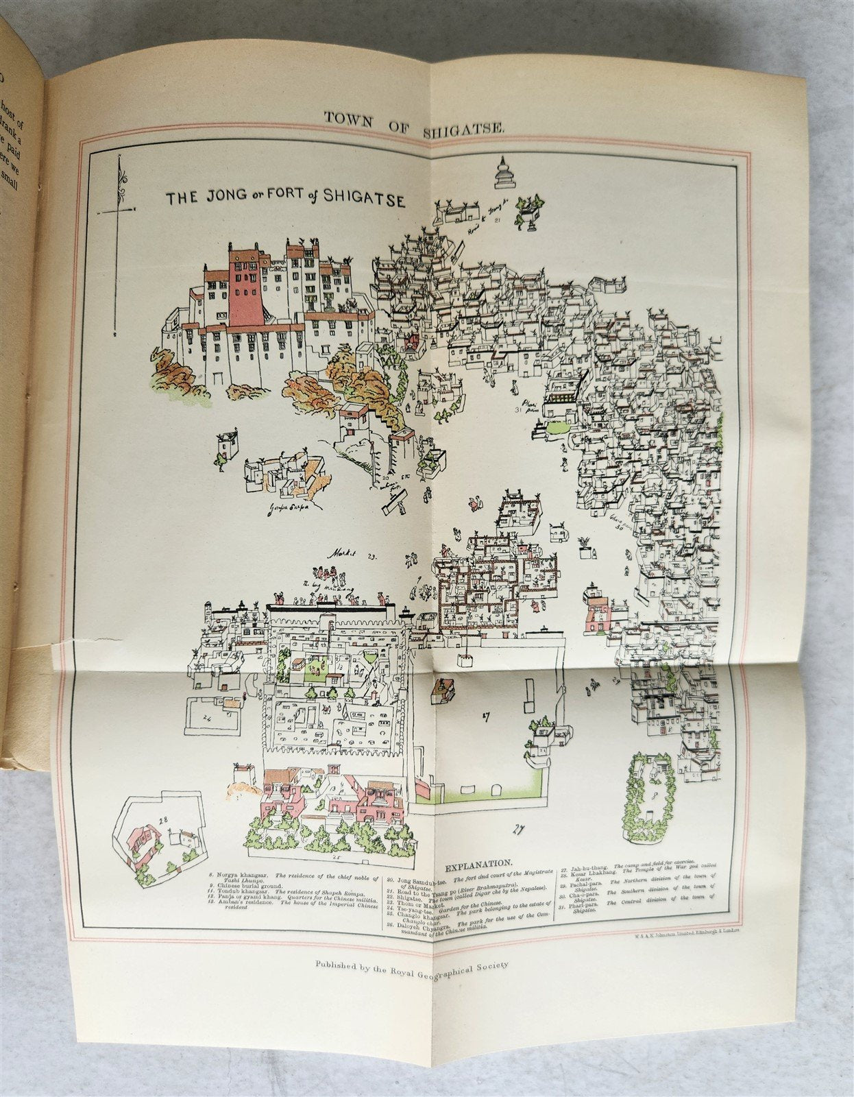 1904 JOURNEY to LHASA & CENTRAL TIBET antique ILLUSTRATED