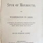 1876 THE SPUR of MONMOUTH or WASHINGTON IN ARMS antique AMERICANA
