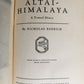 1929 ALTAI-HIMALAYA TRAVEL DIARY by RUSSIAN ARTIST NICHOLAS ROERICH antique
