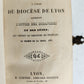1864 CATHOLIC PRAYER BOOK in FRENCH antique FINE VELVET & METAL BINDING
