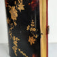 1889 TORTOISESHELL GOLD INLAY BINDING CATHOLIC PRAYER BOOK LATIN/FRENCH antique