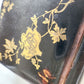 1889 TORTOISESHELL GOLD INLAY BINDING CATHOLIC PRAYER BOOK LATIN/FRENCH antique